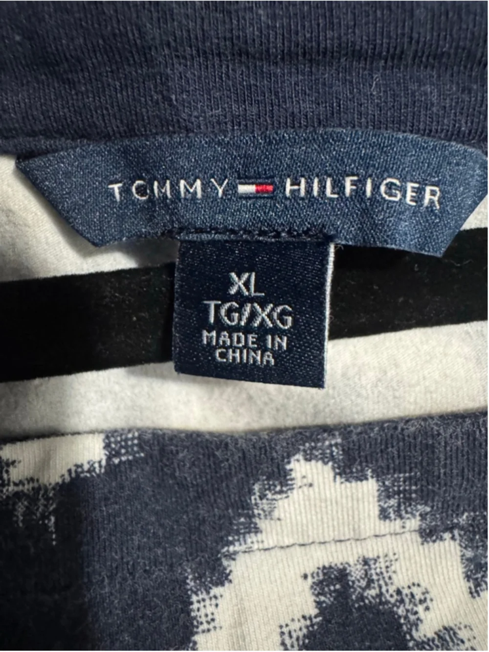 Tommy Hilfiger chevron stretchy dress sz xl - Picture 4 of 4